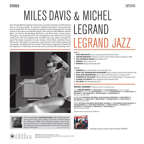 Legrand Michel Miles Legrand Jazz Vinyl Lp Musik