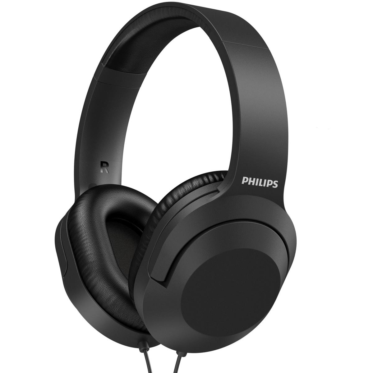 Philips: Hörlurar med sladd Over-ear Svart