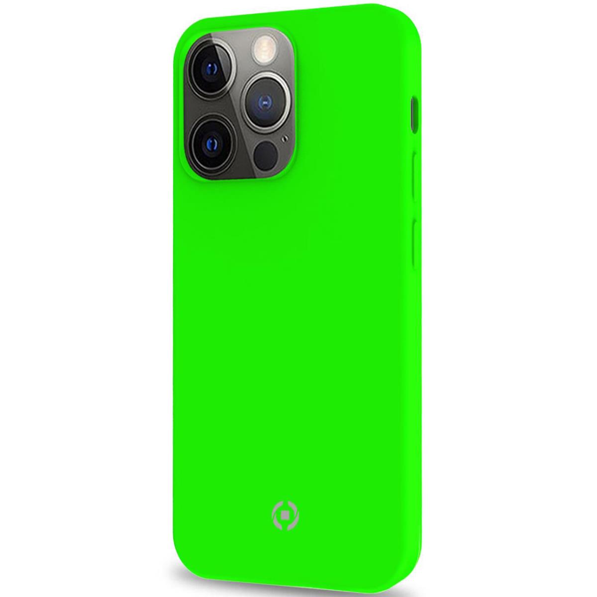 Celly: Cromo Soft rubber case iPhone 13 Pro Fl Green