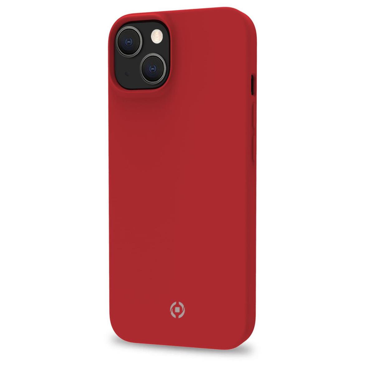 Celly: Cromo Soft rubber case iPhone 14 Röd