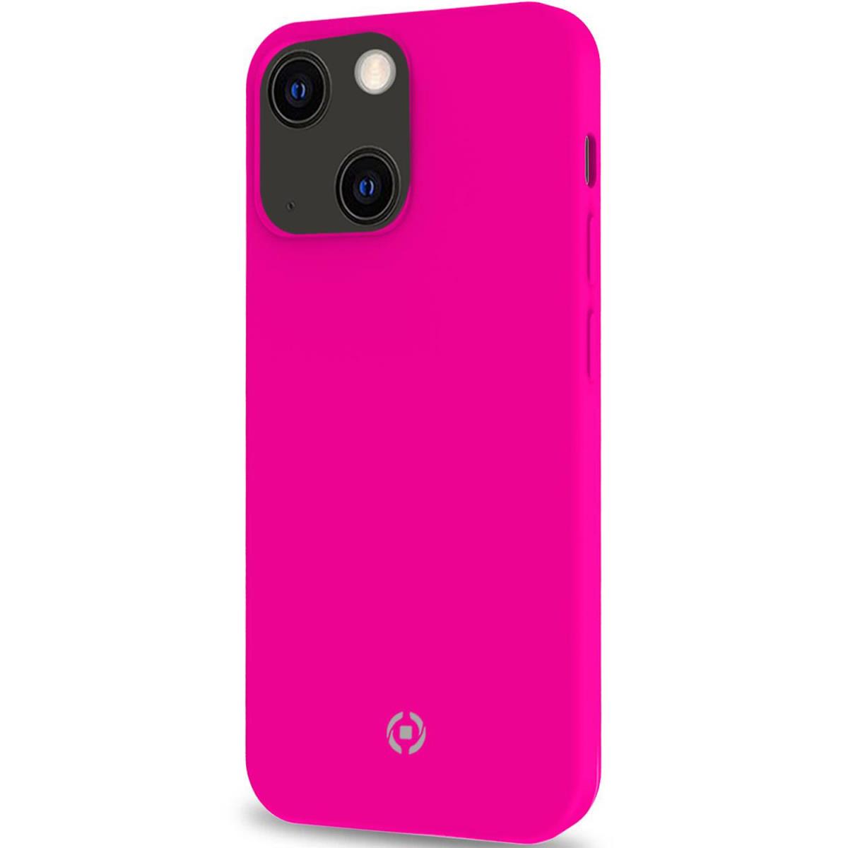 Celly: Cromo Soft rubber case iPhone 13 Fluo Pink