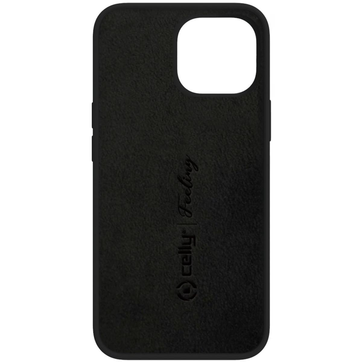 Celly: Soft-touch cover iPhone 13 Svart