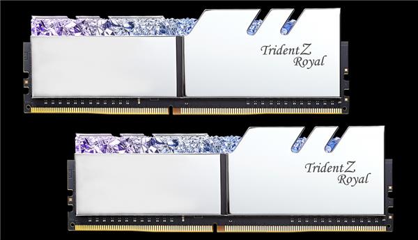 G.Skill Trident Z Royal 16GB (2-KIT) DDR4 3000MHz CL16 Silver RGB