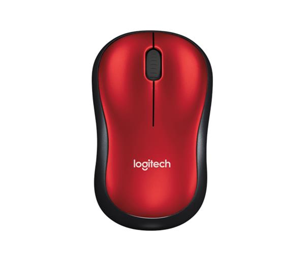 Logitech M185, Wireless Swift Red