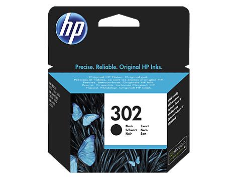 HP 302 Black, Ink cartridge, 190 pages