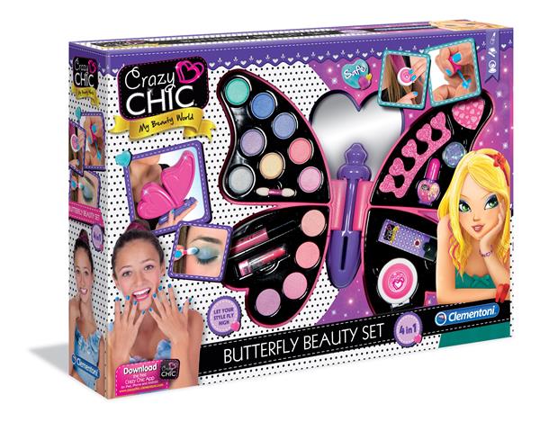 Clementoni Crazy Chic Butterfly Beautyset 
