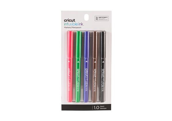 Cricut Explore/Maker Infusible Ink Medium Point Pen Set 5-pack (Basics)