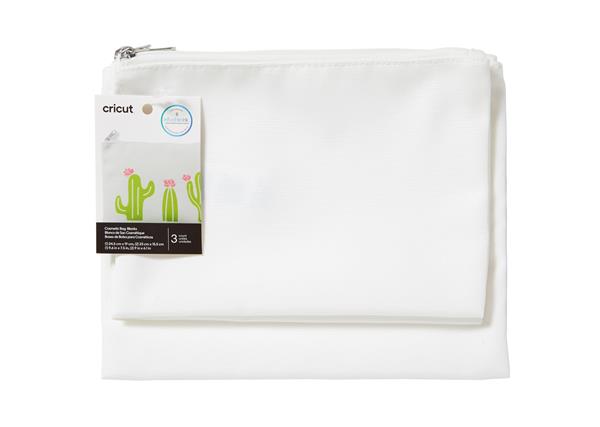 Cricut Lilen Cosmetic Bags 3-pack (Infusible Ink Blank)