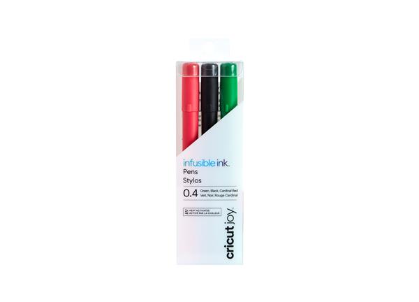 Cricut Joy Infusible Ink Fine Point Pen Set 3-pack (Black, Red, Green)