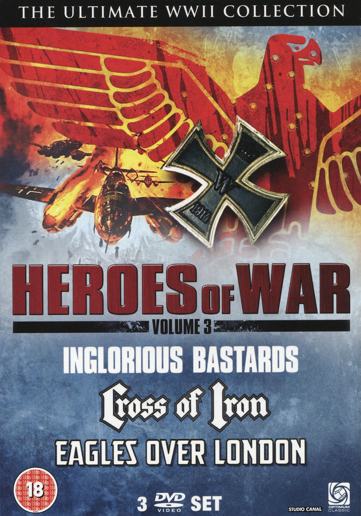 Heroes of War Collection vol 3 (Ej svensk text)