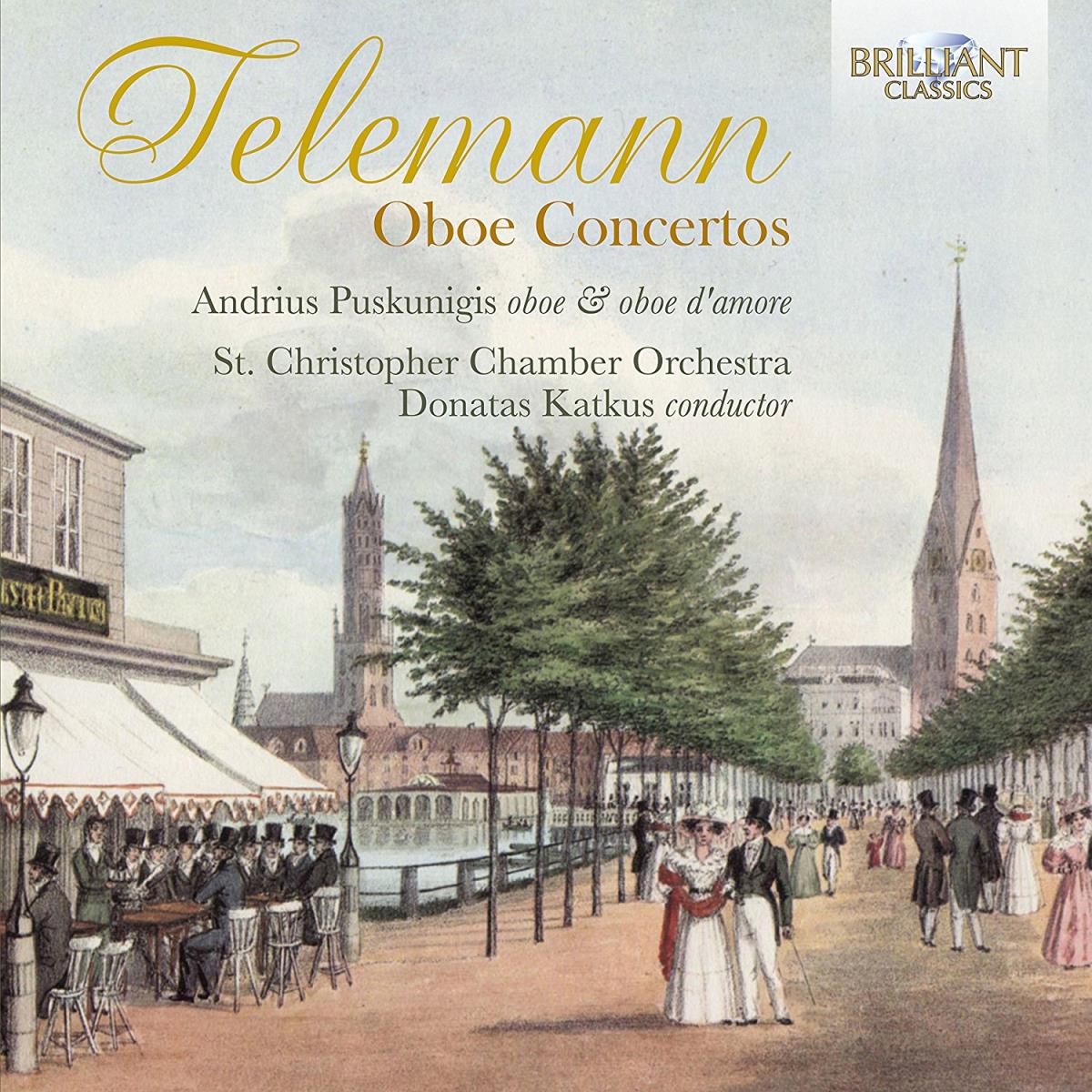 Telemann - Oboe Concertos - (CD) - musik