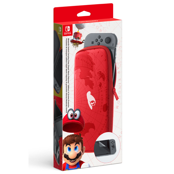 Nintendo Switch Case & screen - Mario Odyssey