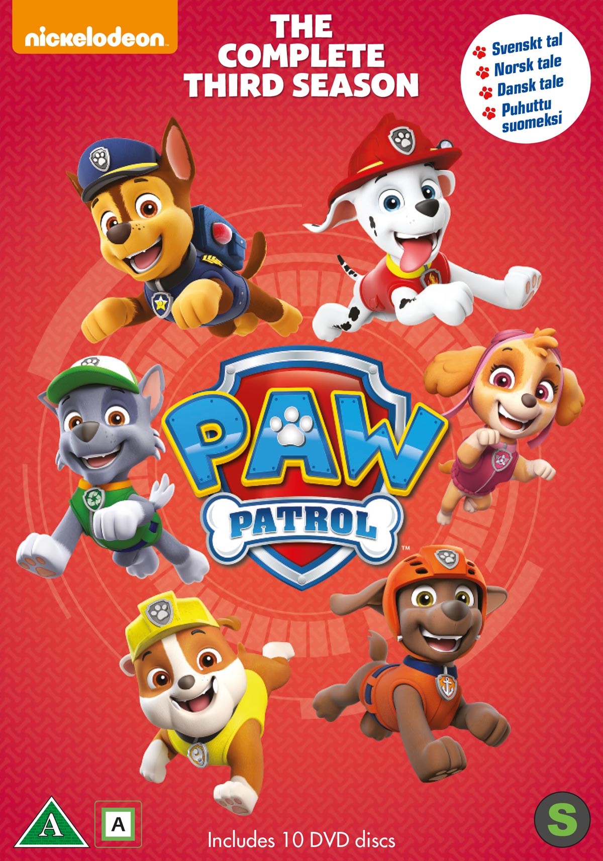 Paw Patrol / Säsong 3 - (10 DVD) - film - Ginza.se