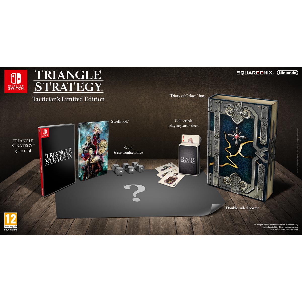 Triangle Strategy - Tactician's Limited edition