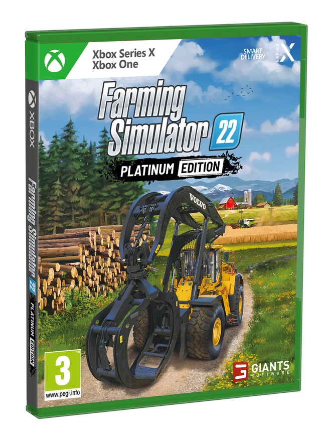 Farming Simulator 22 Platinum Edition - (Xbox X) - spel