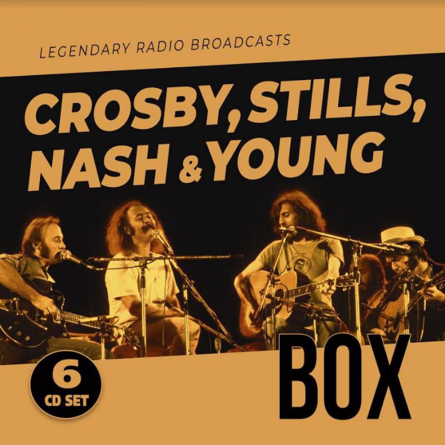 Crosby Stills Nash And Young Box Broadcasts Digipack 6 Cd Musik 1291