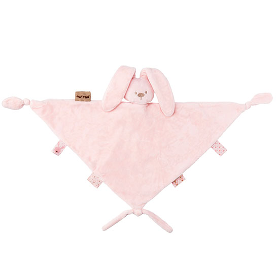 Nattou - Big Cuddling Cloth - Light Rose