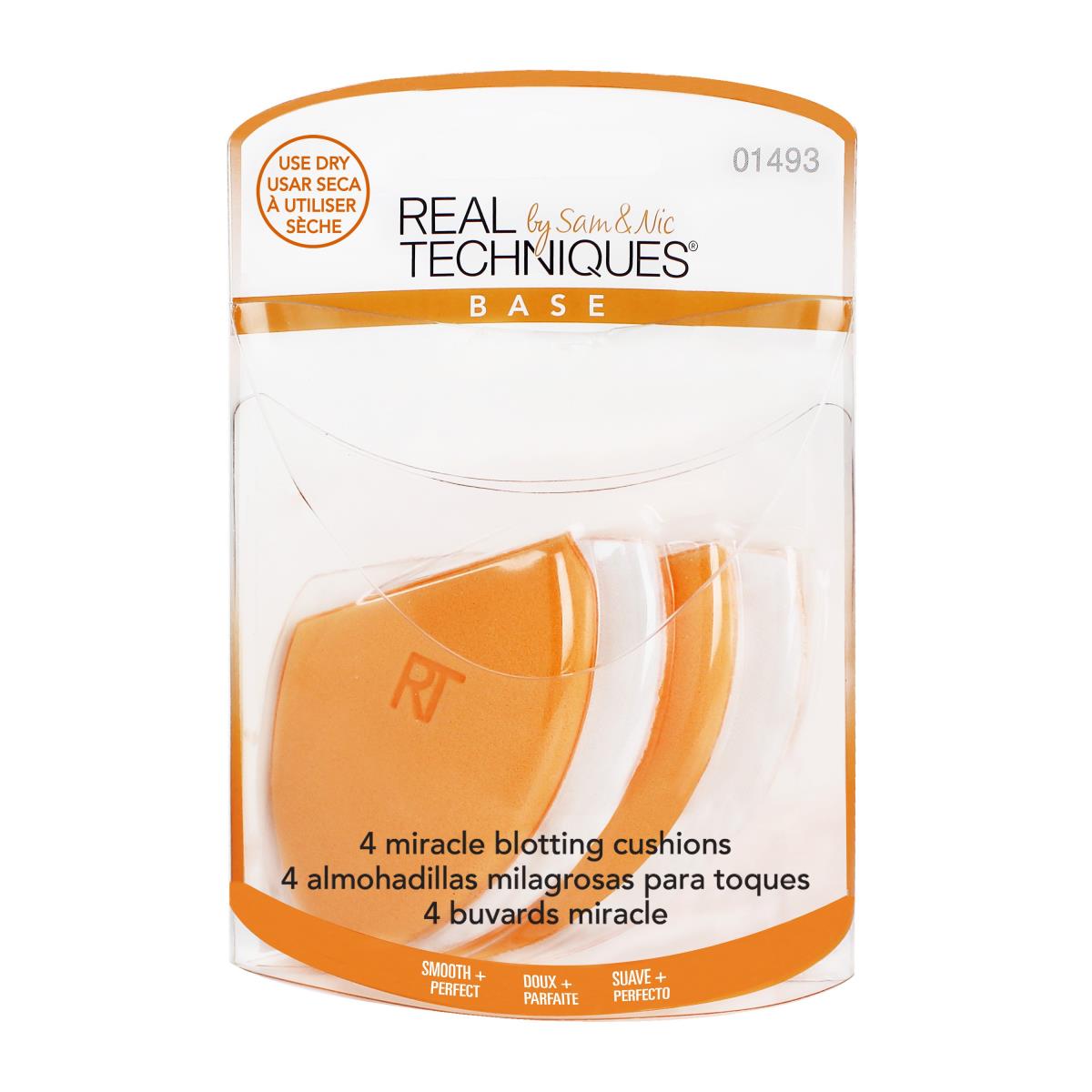Real Techniques - 4 Miracle Blotting Cushions