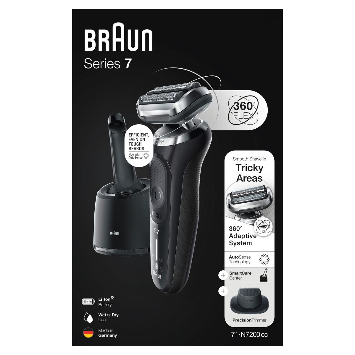 Braun - Series 7 71-N7200cc - Electrical Shaver