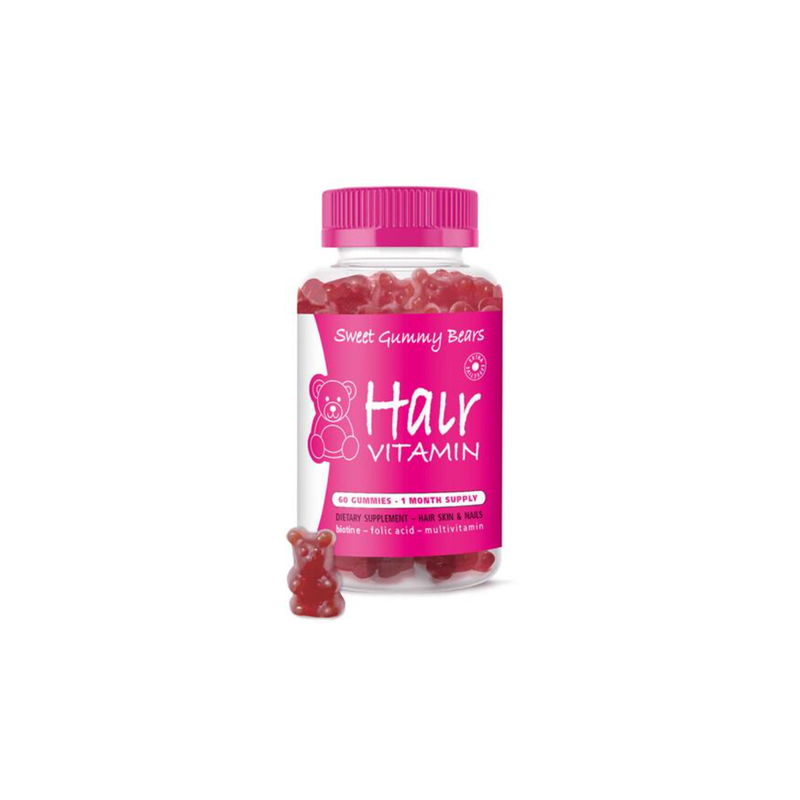 Sweet Gummy Bears - Hair Vitaminer 60 Pcs