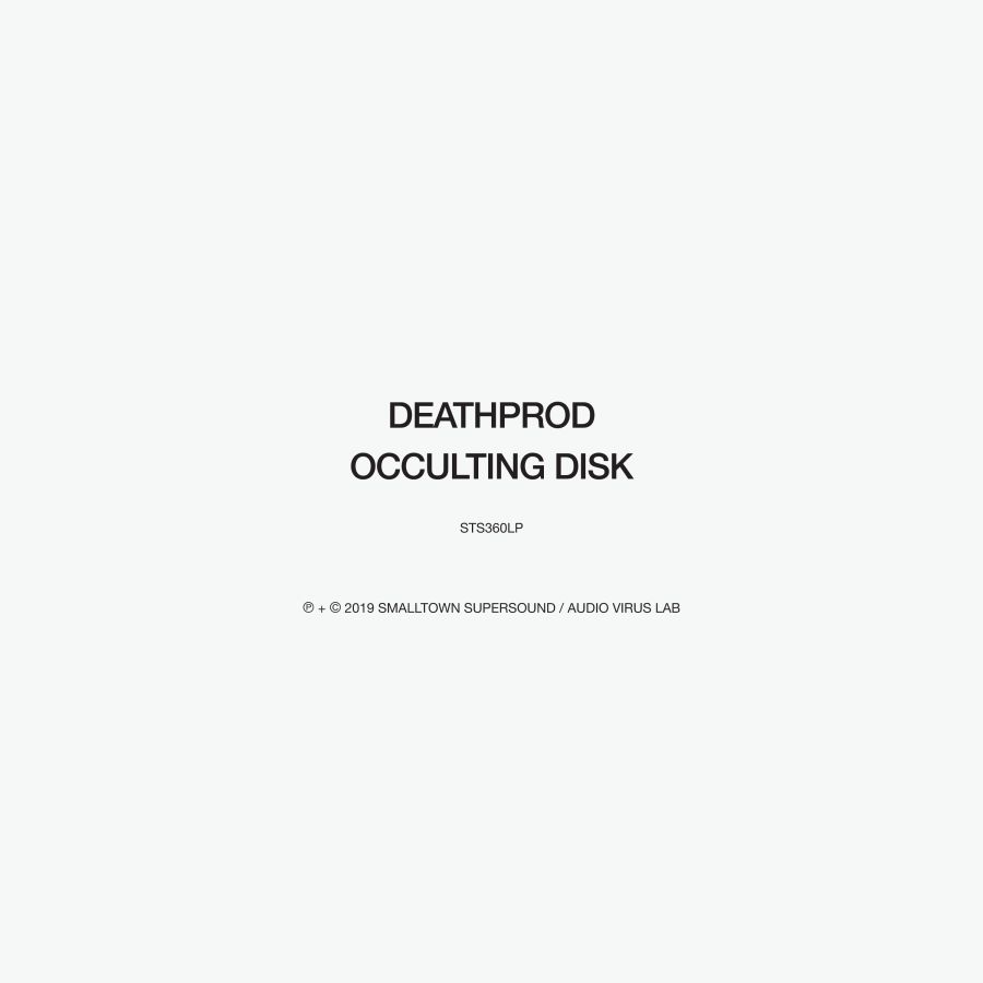 Deathprod: Occulting Disk