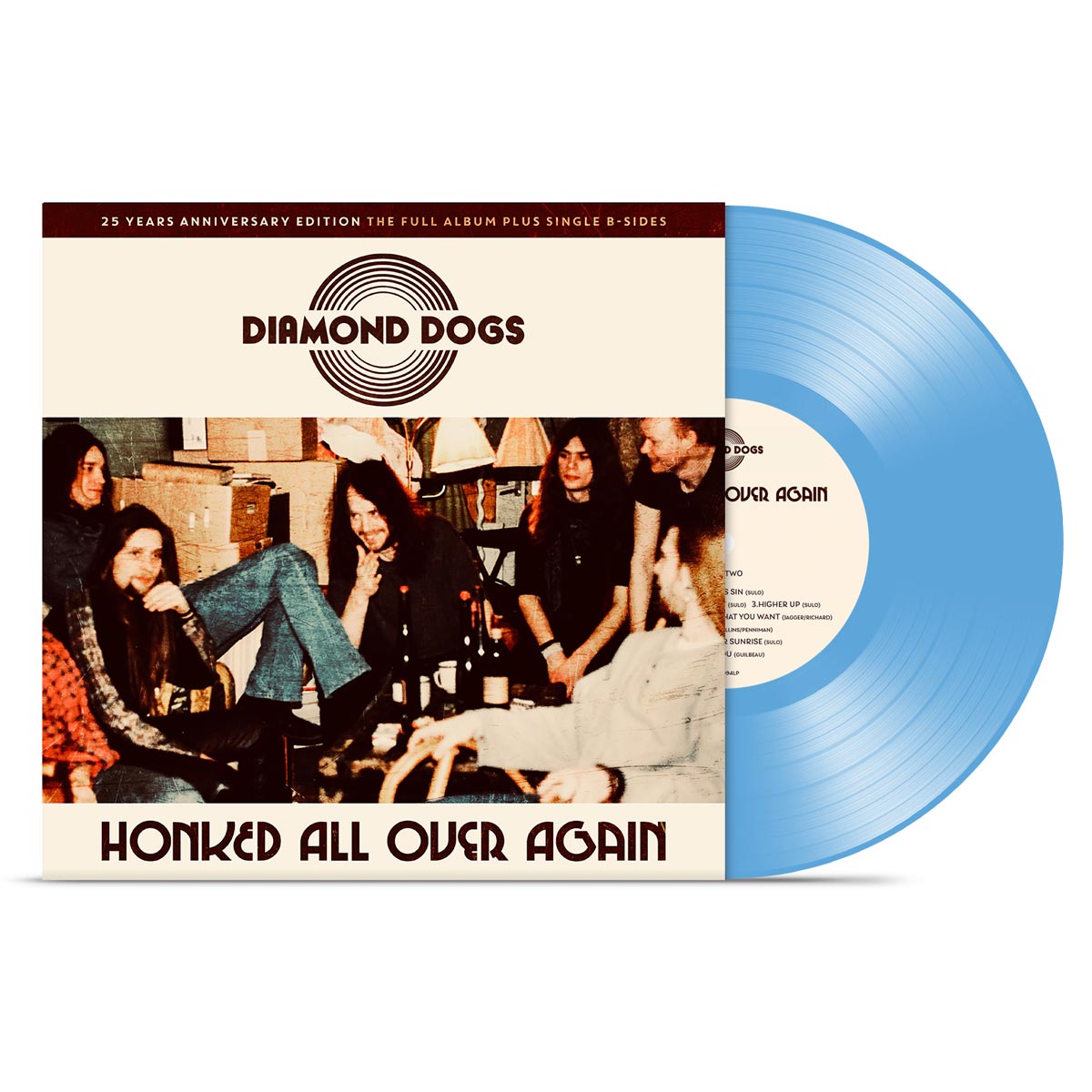 Diamond Dogs - Honked all over again (Blue) - (Vinyl LP) - musik