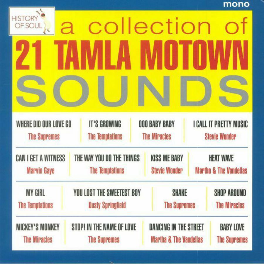 A Collection Of 21 Tamla Motown Sounds - (Vinyl LP) - musik