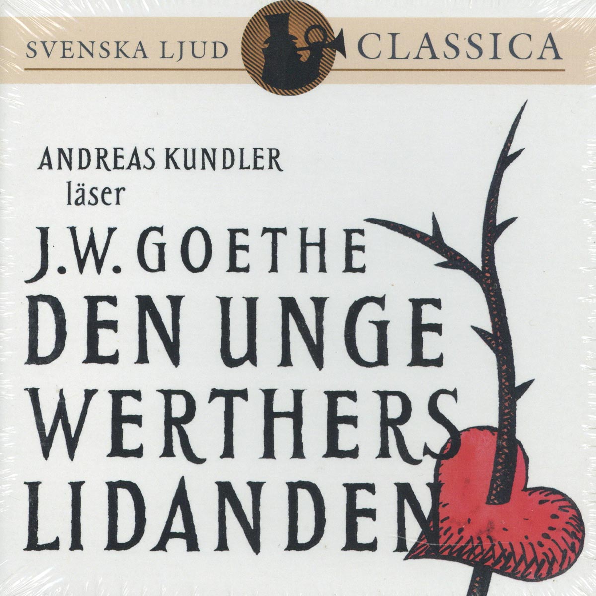 Goethe, Johann Wolfgan Von - Den Unge Werthers Lidanden - (CD) - Böcker