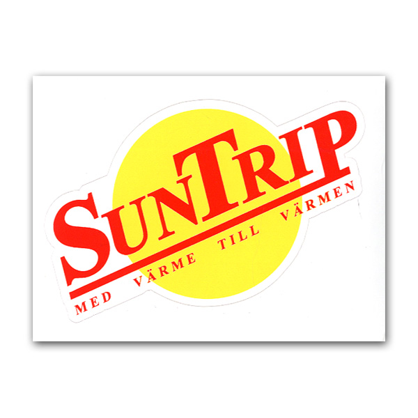 Suntrip / Sticker / Klistermärke