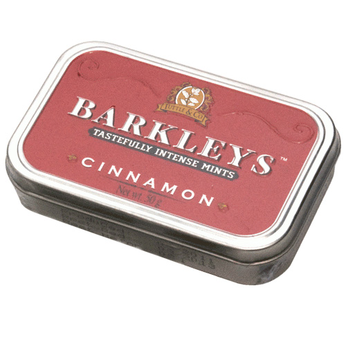 Barkleys mints / Kanel 50g