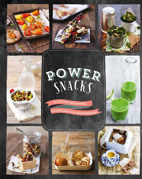 Power Snacks - 50 Nyttiga Mellanmål Fulladdade Med Näringsämnen