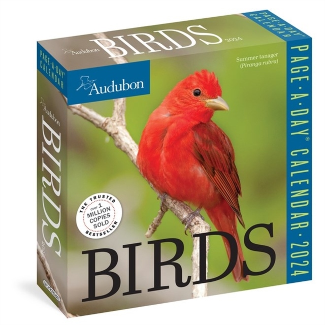 National Audubon Society Audubon Birds Pageaday Calendar 2024