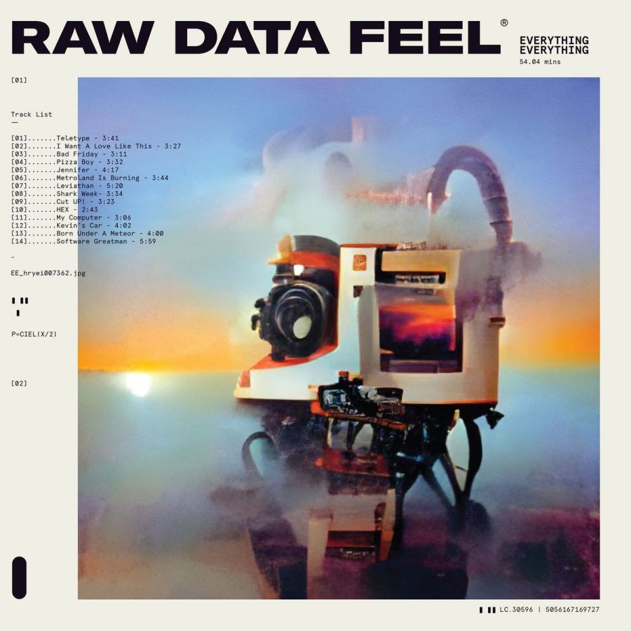 Everything Everything: Raw Data Feel (Clear)
