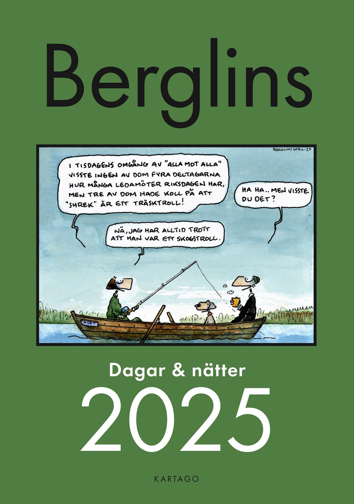 Maria Berglin, Jan Berglin Berglins Väggkalender 2025 (Övrigt) böcker