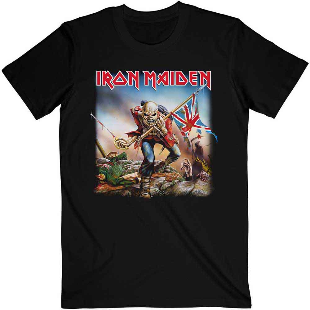 Iron Maiden - Iron Maiden: Unisex T-Shirt/Trooper (X-Large) - merchandise