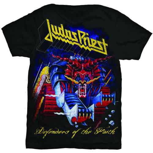 Judas Priest Unisex Tee British Steel Hand Triangle