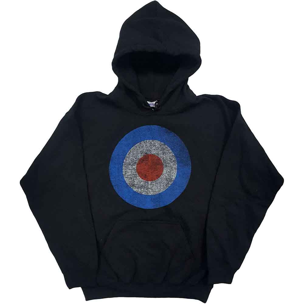 The Who: Unisex Pullover Hoodie/Target Distressed (Small)