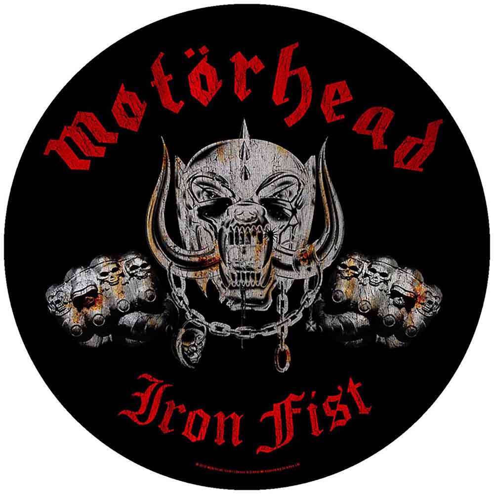 Motörhead: Back Patch/Iron Fist 2010 (Loose)