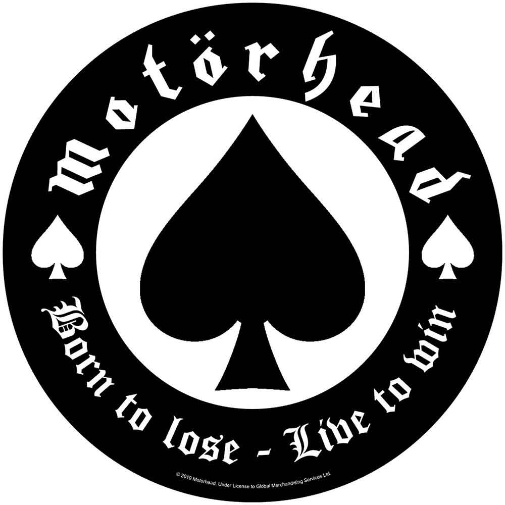 Motörhead: Back Patch/Born To Lose