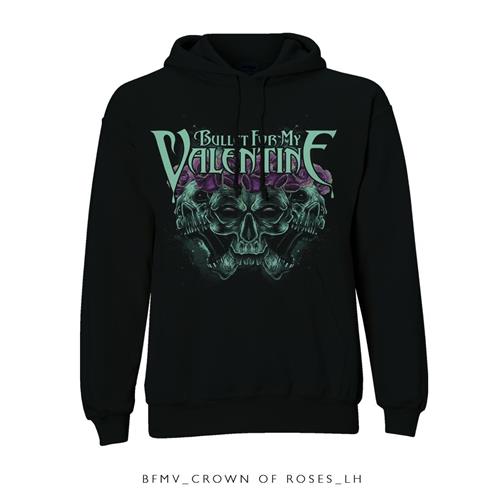 Bullet For My Valentine: Unisex Pullover Hoodie/Crown of Roses (Small)