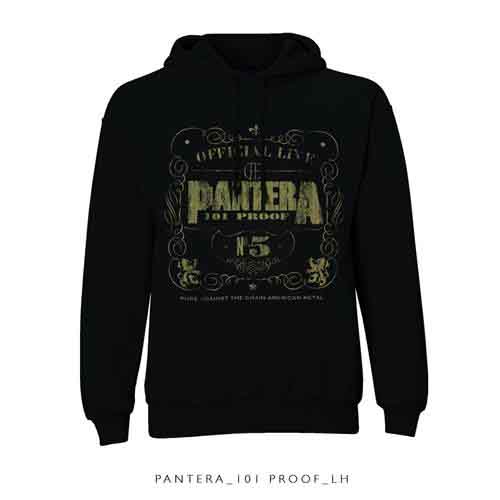 Pantera: Unisex Pullover Hoodie/101 Proof (Small)