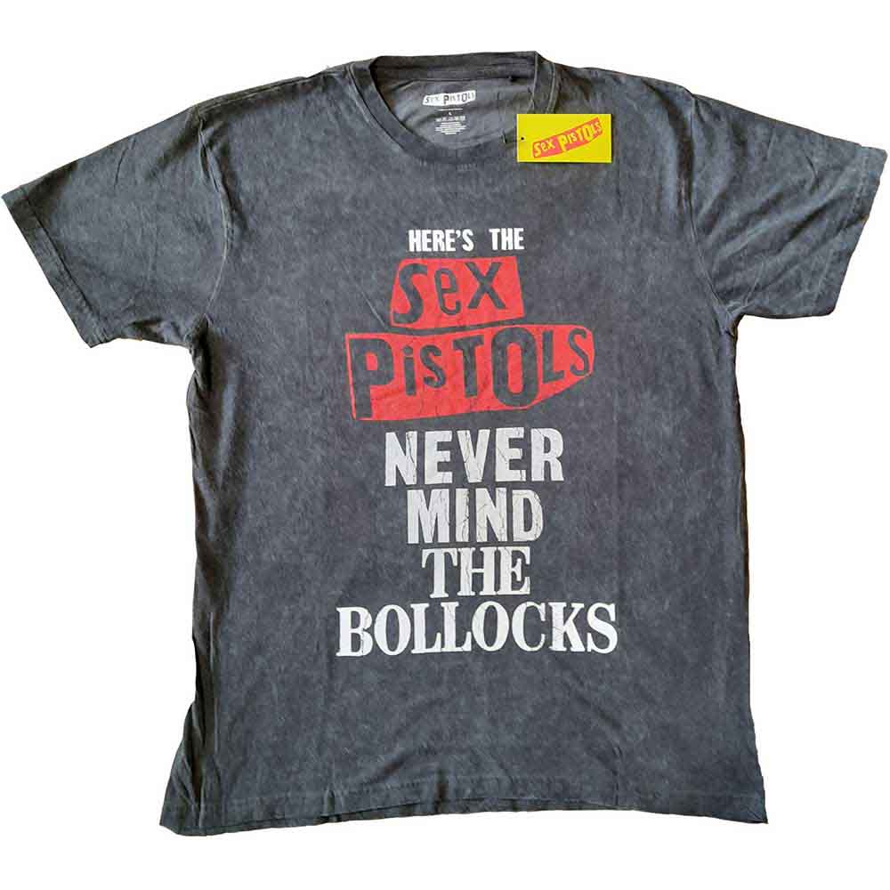 The Sex Pistols: Unisex T-Shirt/NMTB Distressed (Wash Collection) (Medium)