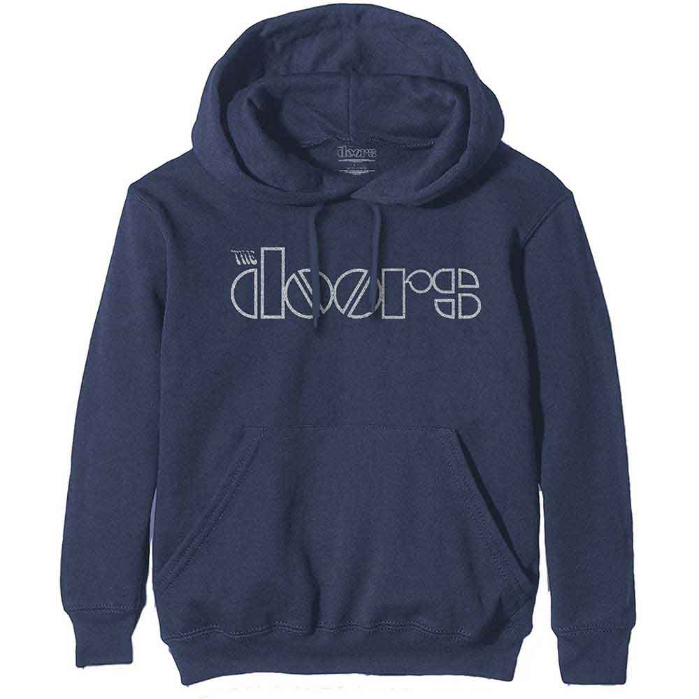 The Doors: Unisex Pullover Hoodie/Logo (Large)
