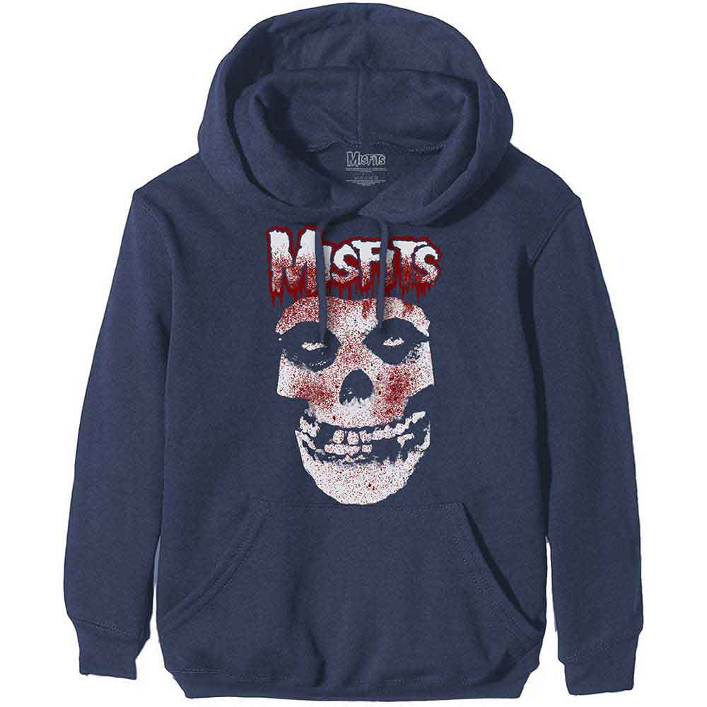 Misfits: Unisex Pullover Hoodie/Blood Drip Skull (Small)