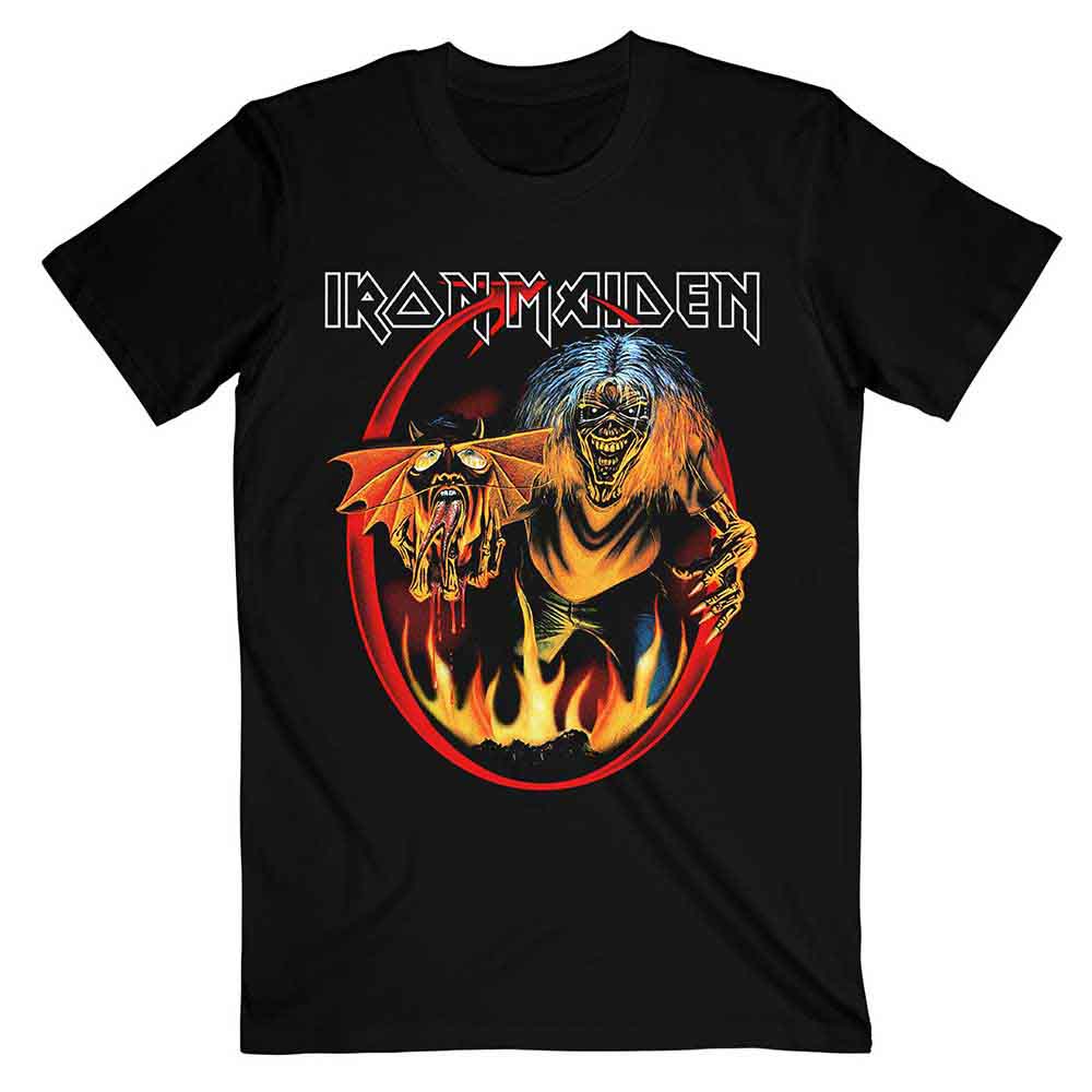 Iron Maiden - Iron Maiden: Unisex T-Shirt/Number Of The Beast Devil ...