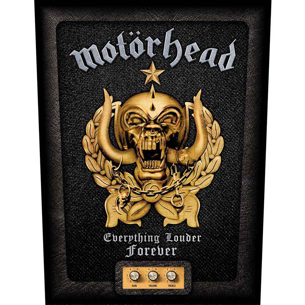 Motörhead: Back Patch/Everything Louder Forever