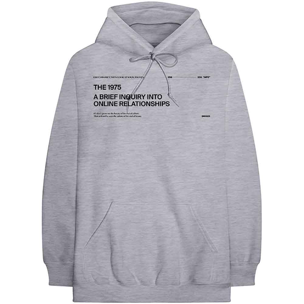 The 1975: Unisex Pullover Hoodie/ABIIOR Version 2. (Large)