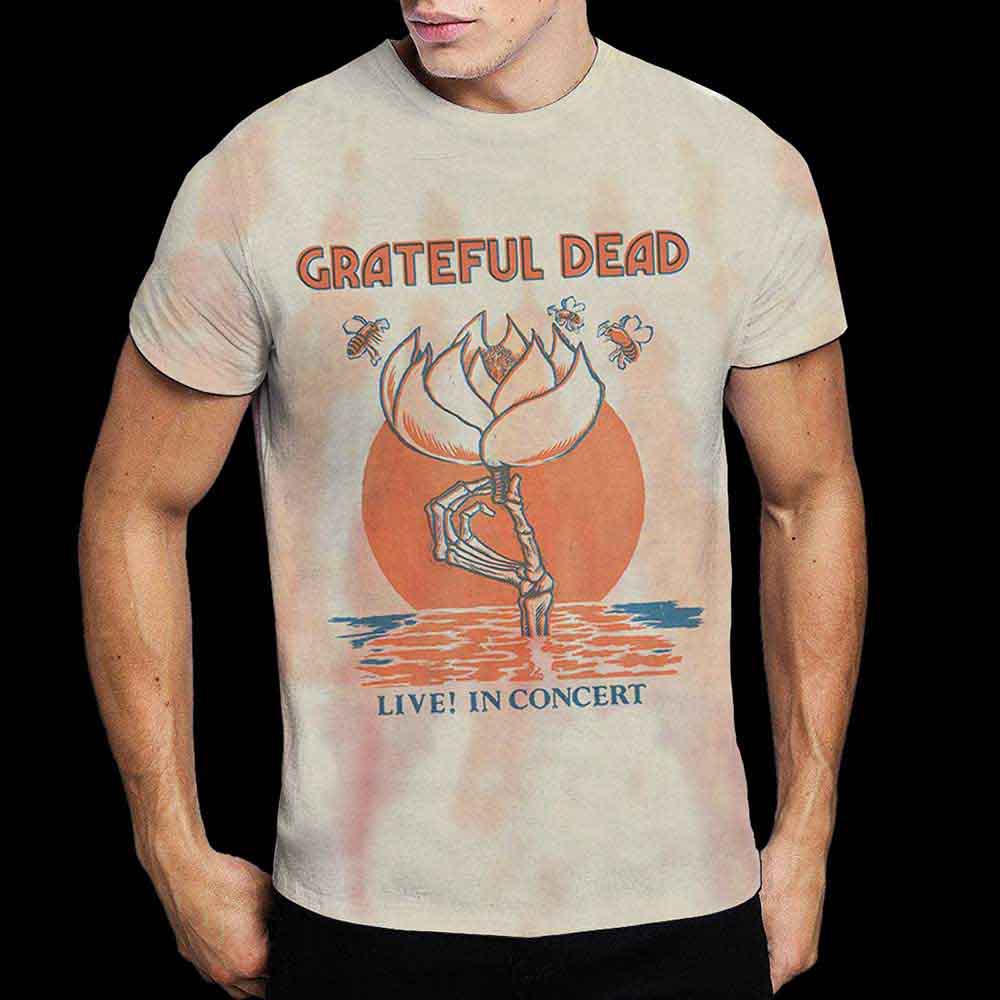 Grateful Dead: Unisex T-Shirt/Sugar Magnolia (Dip-Dye) (Small)