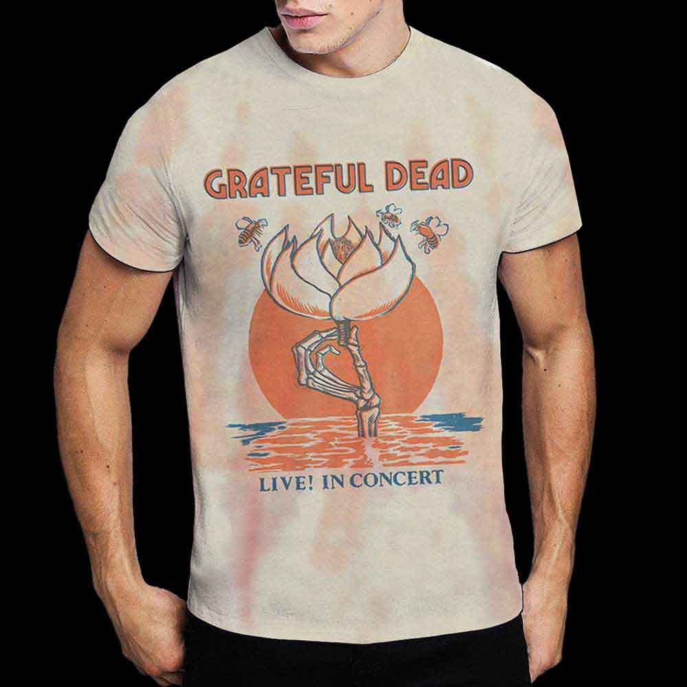 Grateful Dead: Unisex T-Shirt/Sugar Magnolia (Dip-Dye) (Large)