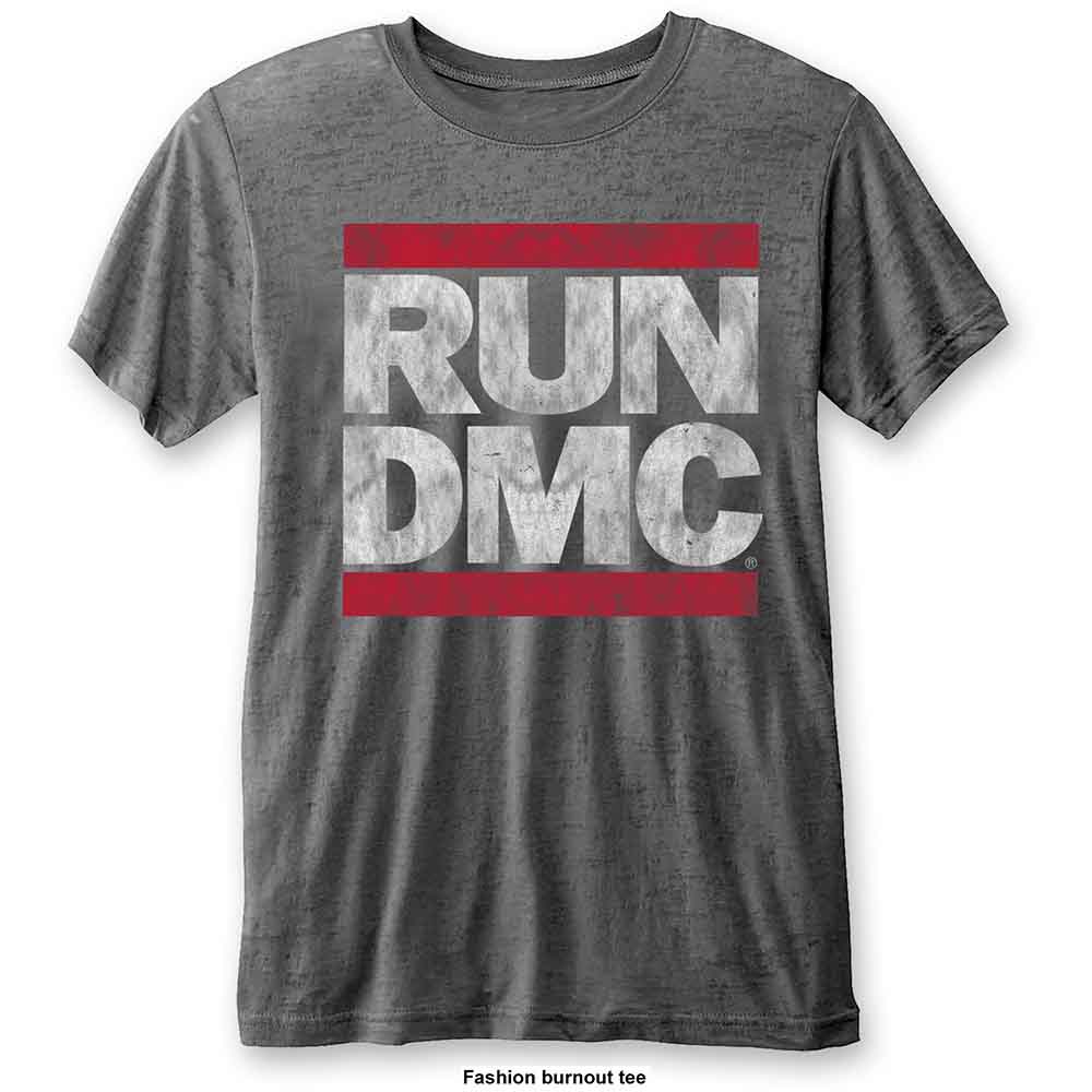 Run DMC: Unisex T-Shirt/DMC Logo (Burnout) (X-Large)